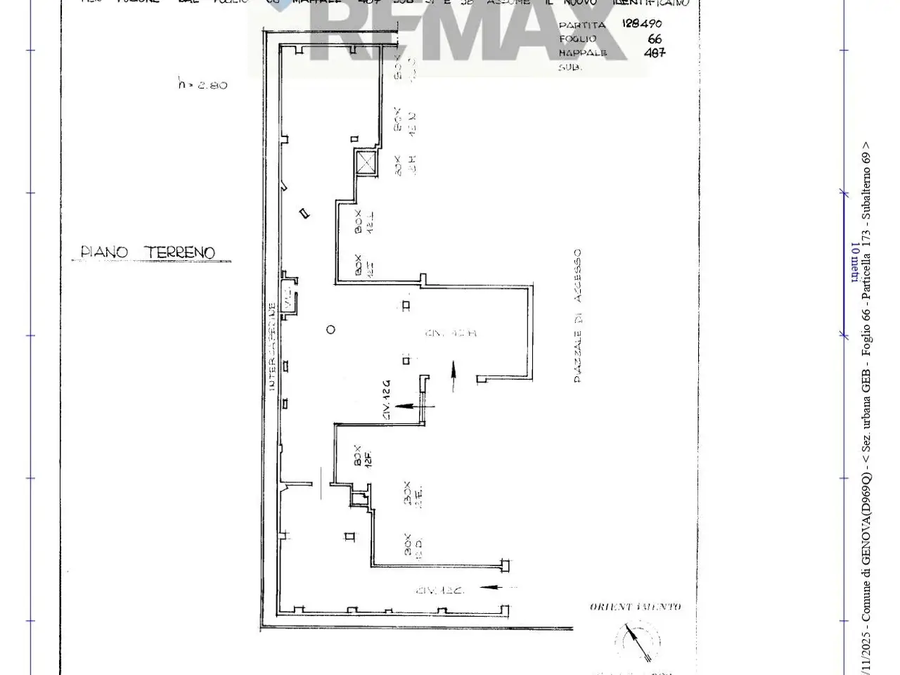 Magazzino in , Genova, {3} - Planimetria 1