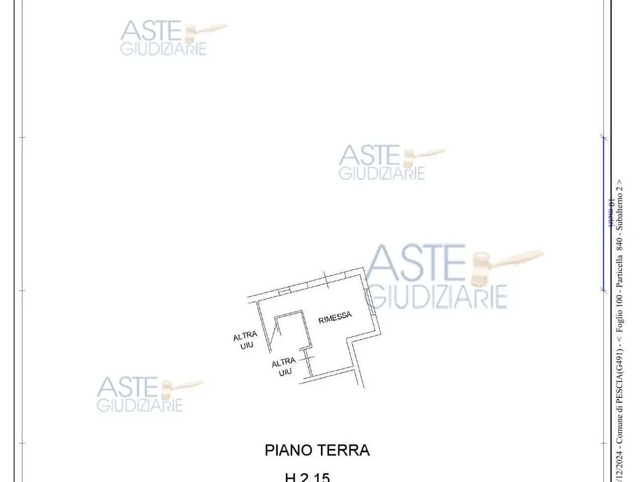 Garage in Via di Campo, 46, 51017 Pescia Pt, Italia 46, Uzzano, {3} - Planimetria 1