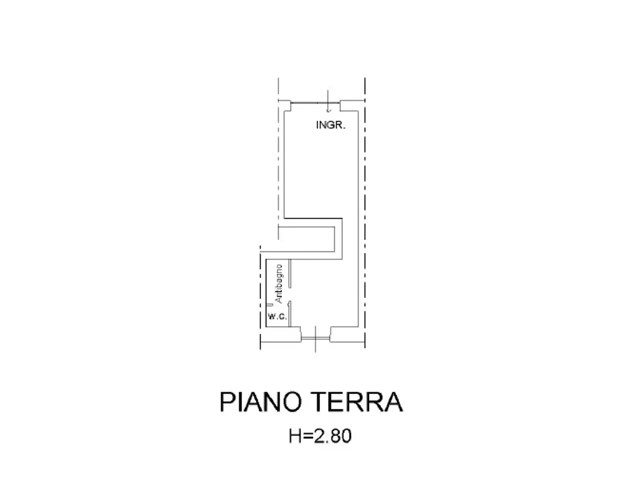 Negozio in Corso Numistrano 49, Lamezia Terme, {3} - Planimetria 1