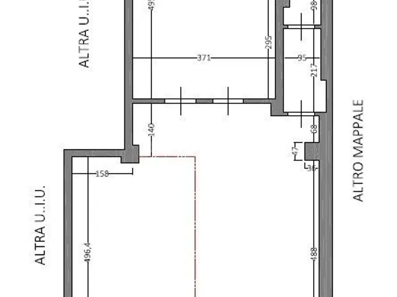 Negozio in Via Moretto da Brescia 27, Milano, {3} - Planimetria 1