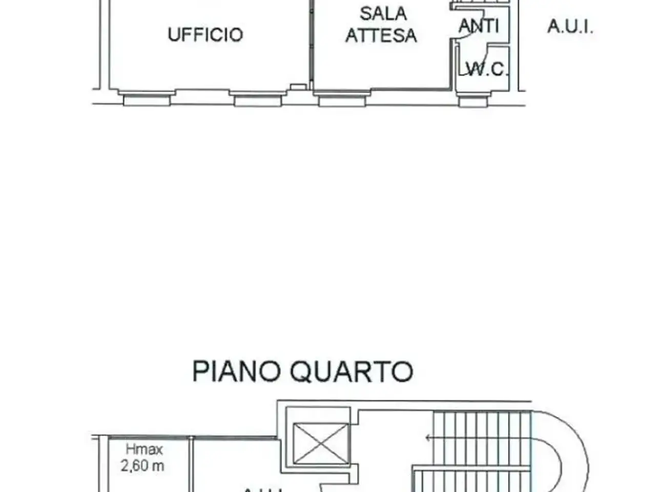 Ufficio in Ufficio Piazza San Rocco 10, Correggio, {3} - Planimetria 1