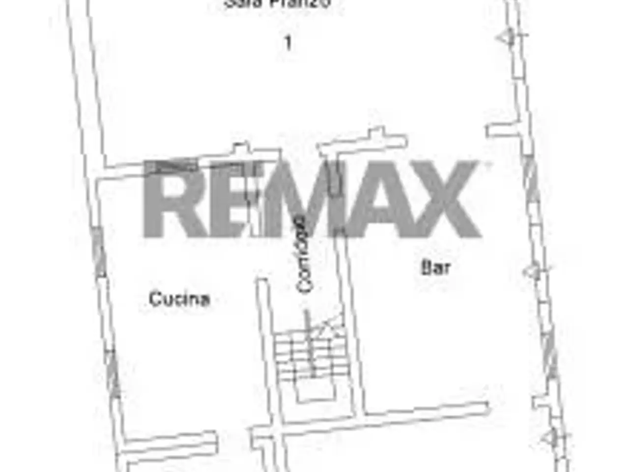 Albergo in Via Enza 41, Ventasso, {3} - Planimetria 1