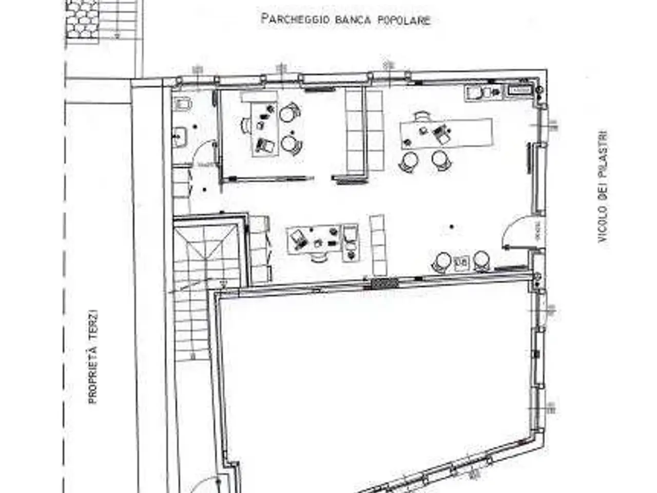 Ufficio in Vicolo dei Pilastri Snc, Chiavenna, {3} - Planimetria 1