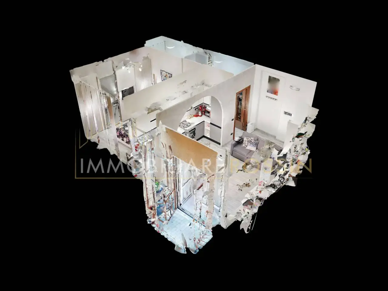 Bilocale in vendita, Via Giuseppe Garibaldi, Cesano Boscone - Planimetria 1