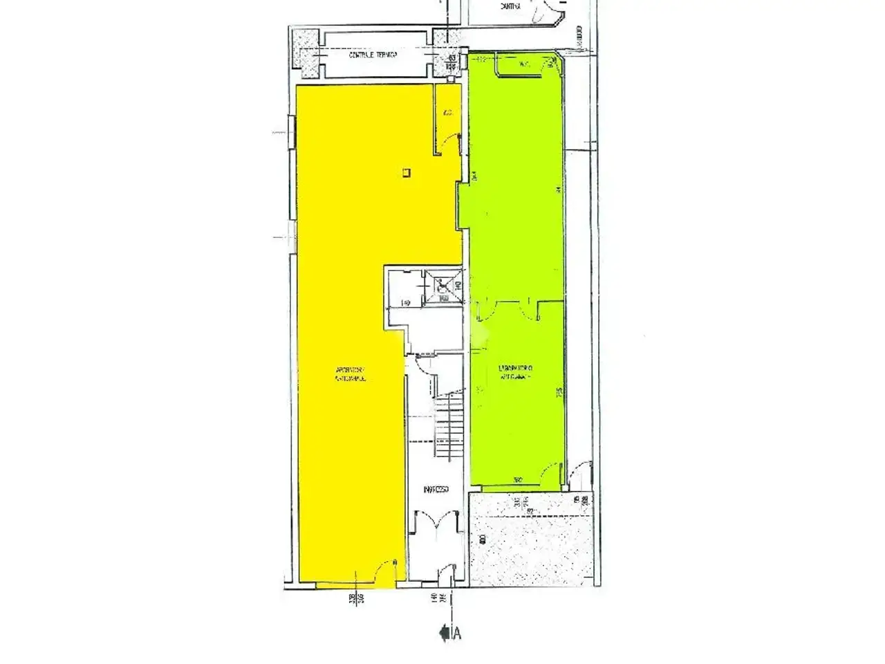 Laboratorio in , Carpi, {3} - Planimetria 1