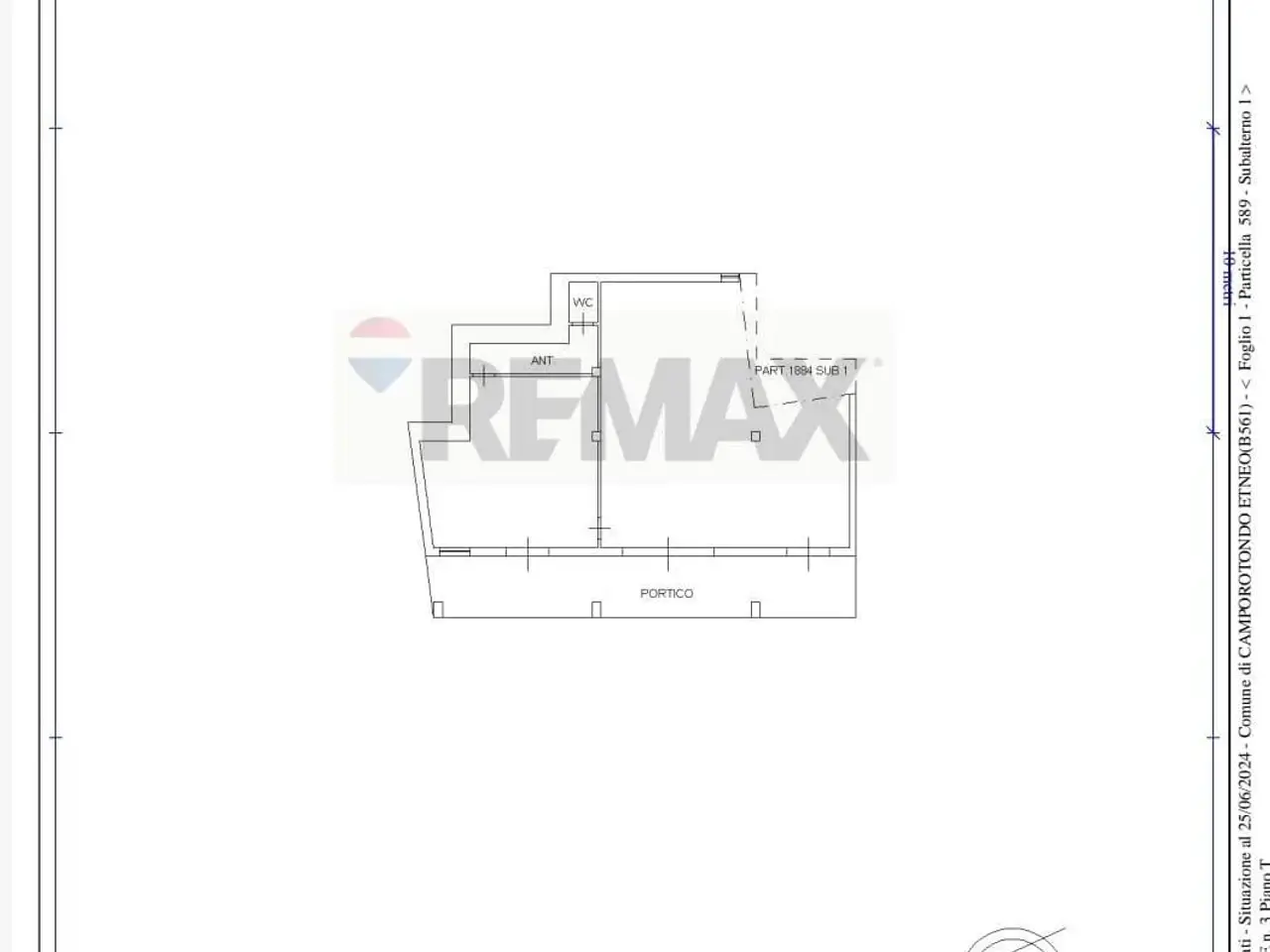 Negozio in Via IV Novembre 3-5-7, Camporotondo Etneo, {3} - Planimetria 1