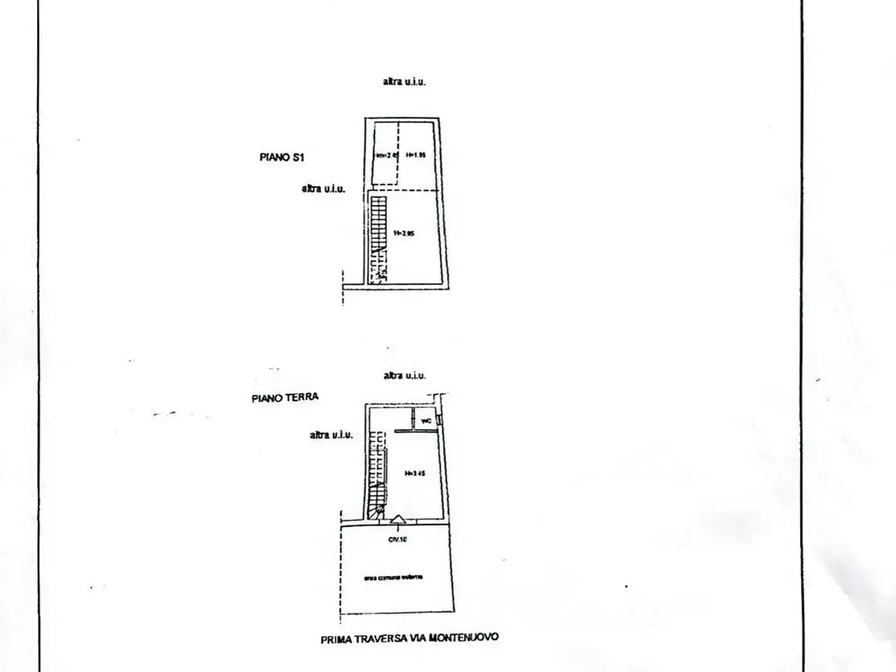 Negozio in Via Montenuovo Licola Patria 10, Pozzuoli, {3} - Planimetria 1