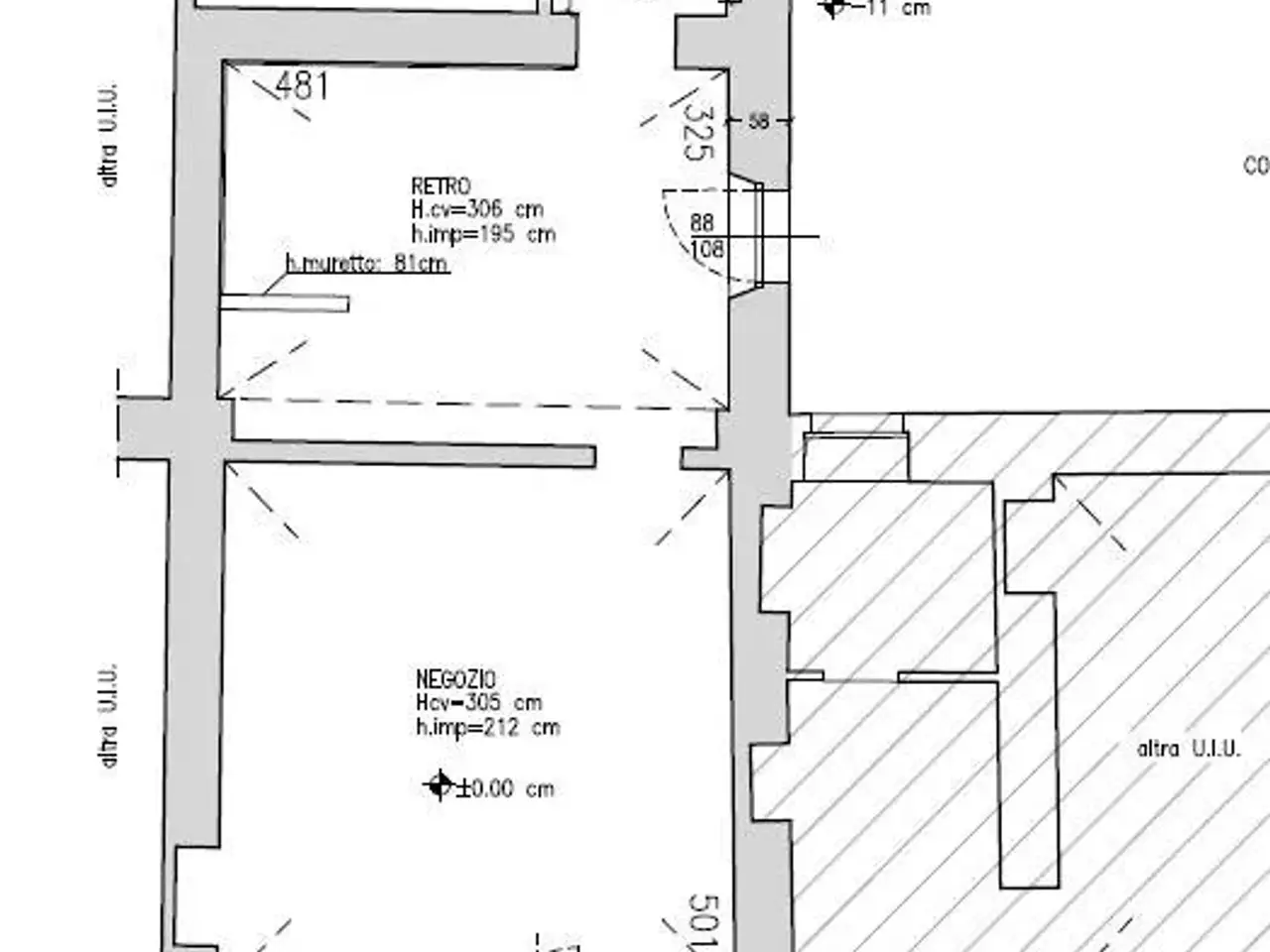Negozio in Via XX Settembre, Casale Monferrato, {3} - Planimetria 1
