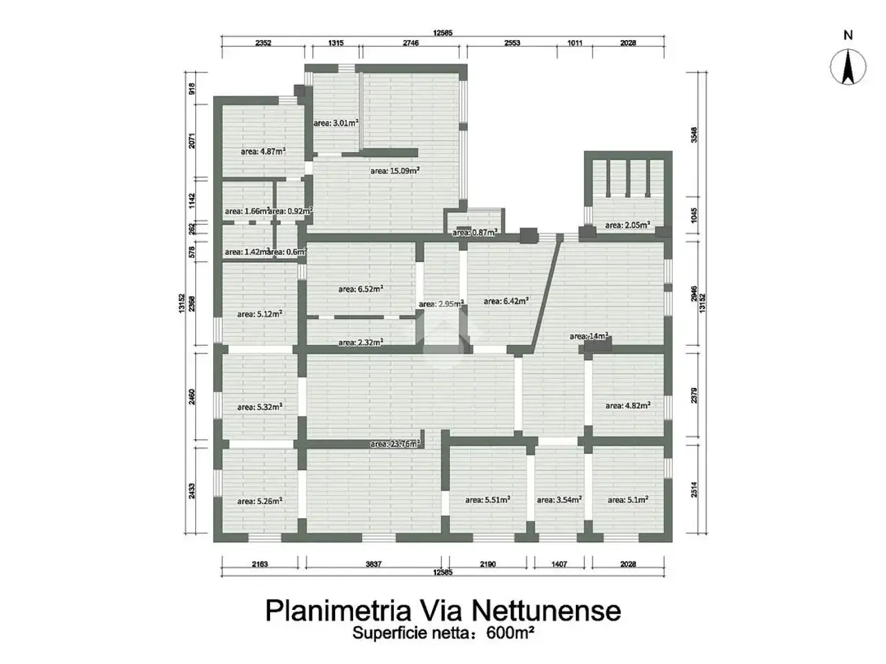 Negozio in Via Nettunense 375, Aprilia, {3} - Planimetria 1