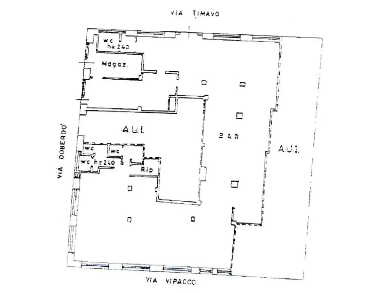 Negozio in Via Timavo 12, Verona, {3} - Planimetria 1
