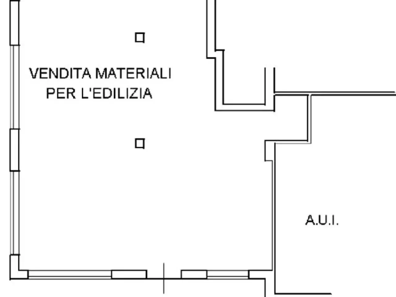 Negozio in Via Arzignano 138, Chiampo, {3} - Planimetria 1