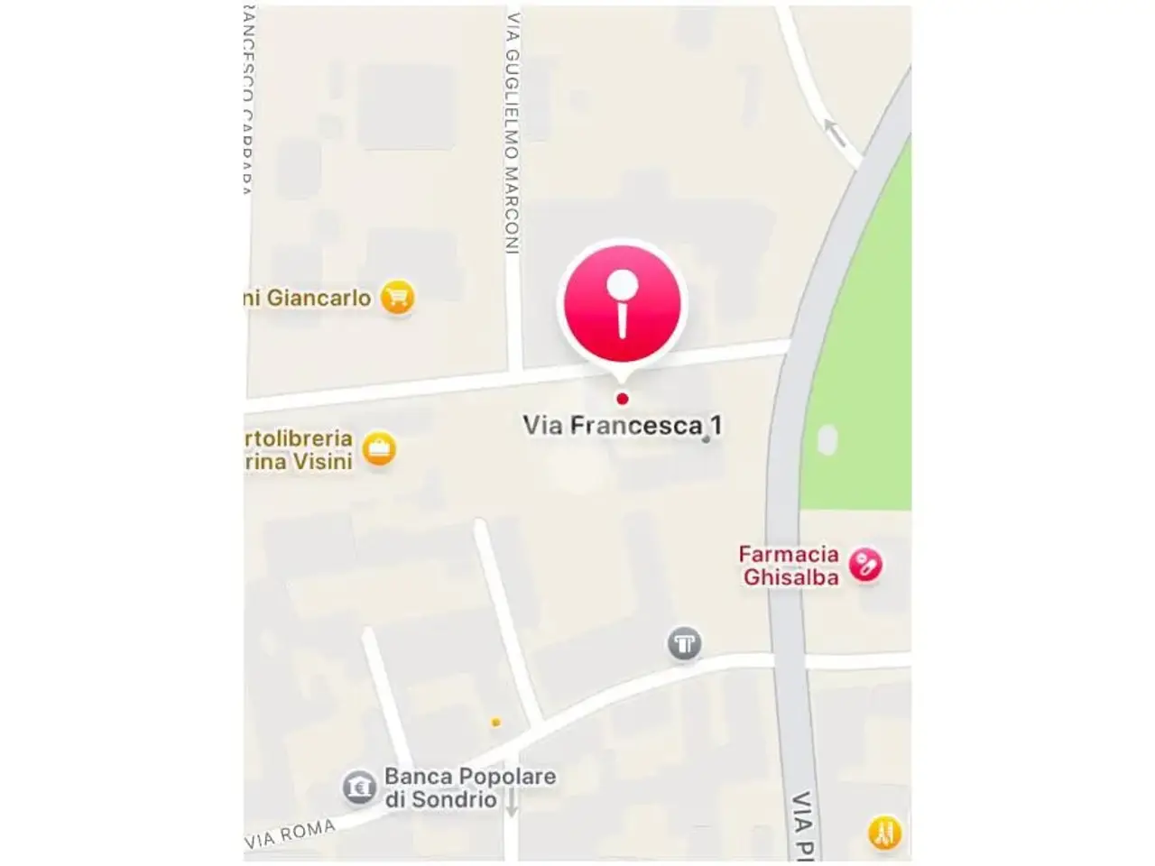 Negozio in Via Francesca 1, Ghisalba, {3} - Planimetria 1