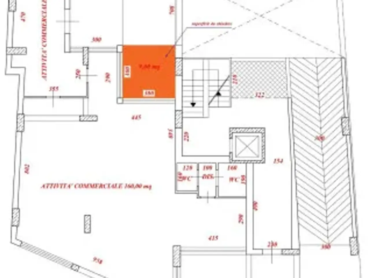 Negozio in Via Itria, Marsala, {3} - Planimetria 1