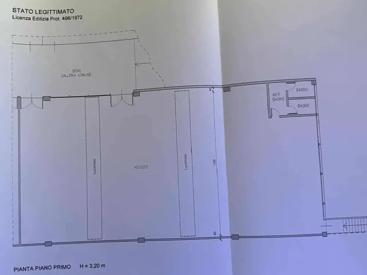 Palazzina commerciale in Via Emilia Ovest, Modena, {3} - Planimetria 1