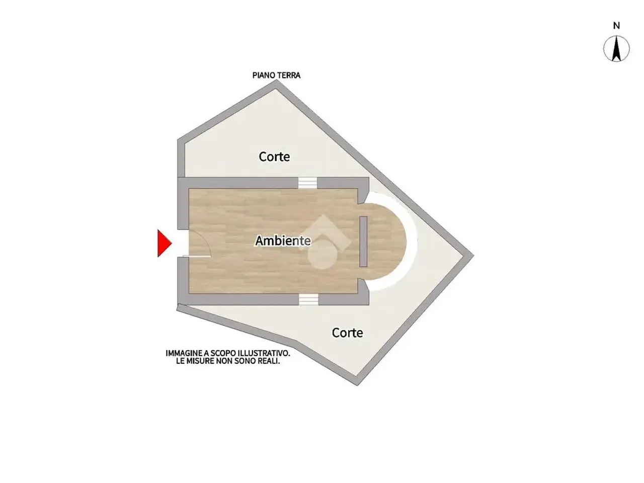 Magazzino in Via Castelfidardo 1, Fermo, {3} - Planimetria 1