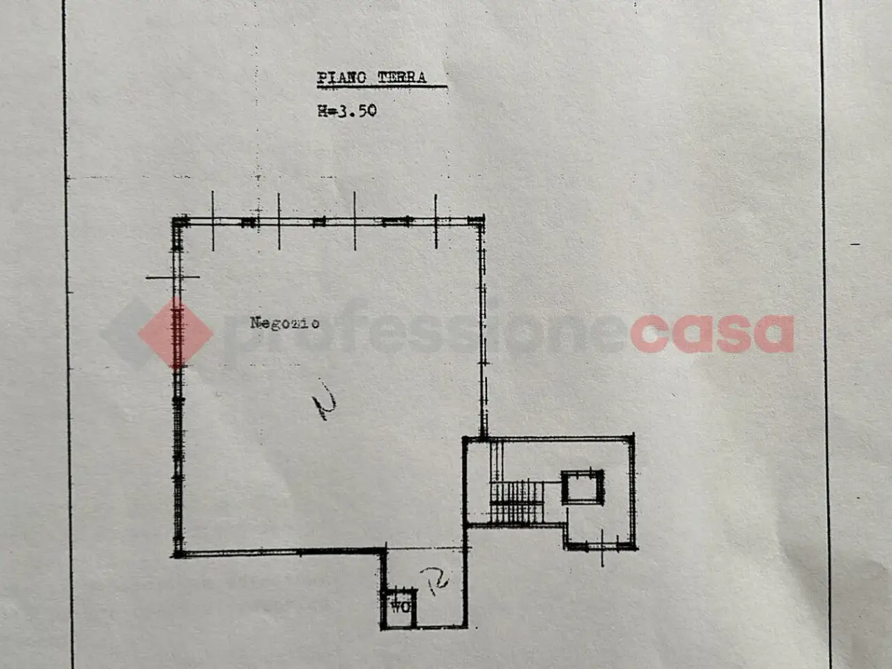 Negozio in Via Vittorio Veneto, Monopoli, {3} - Planimetria 1