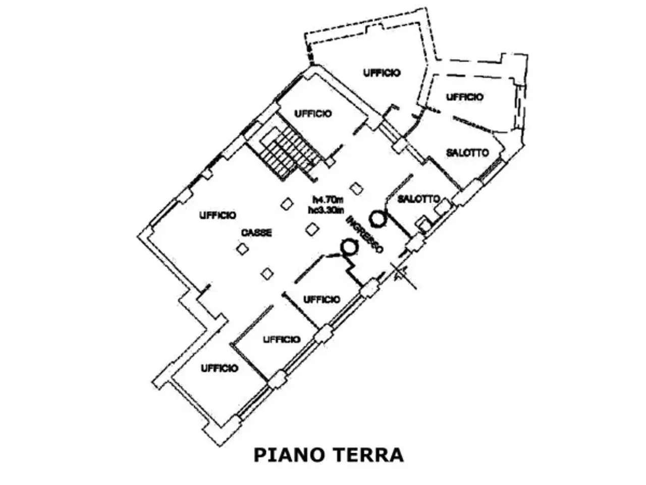 Ufficio in Via Solferino 30,, Brescia, {3} - Planimetria 1