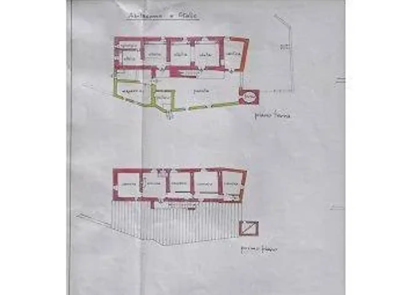 Rustico in vendita, Casole d'Elsa - Planimetria 1