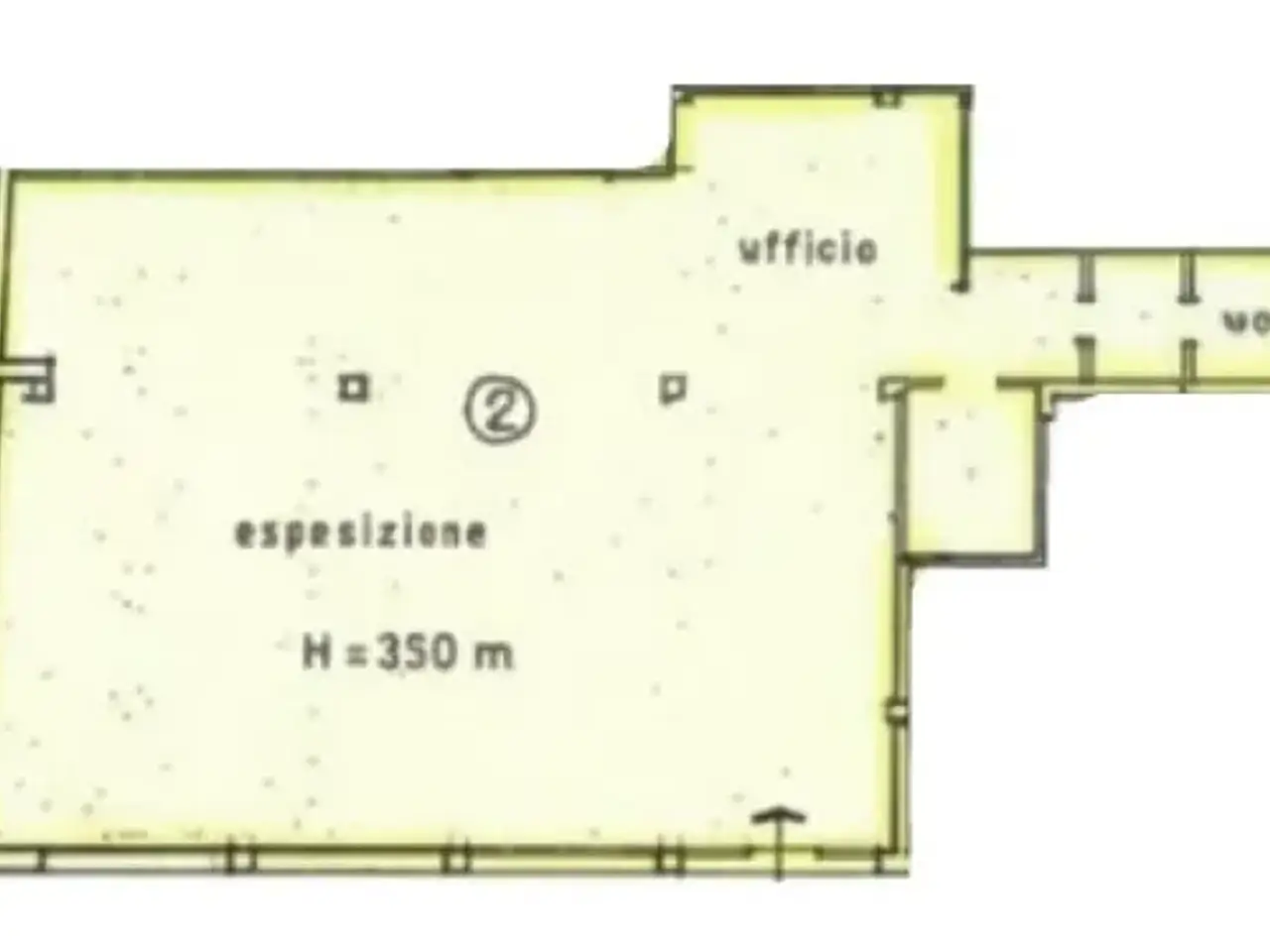 Negozio in Via Roma 134, Pescate, {3} - Planimetria 1
