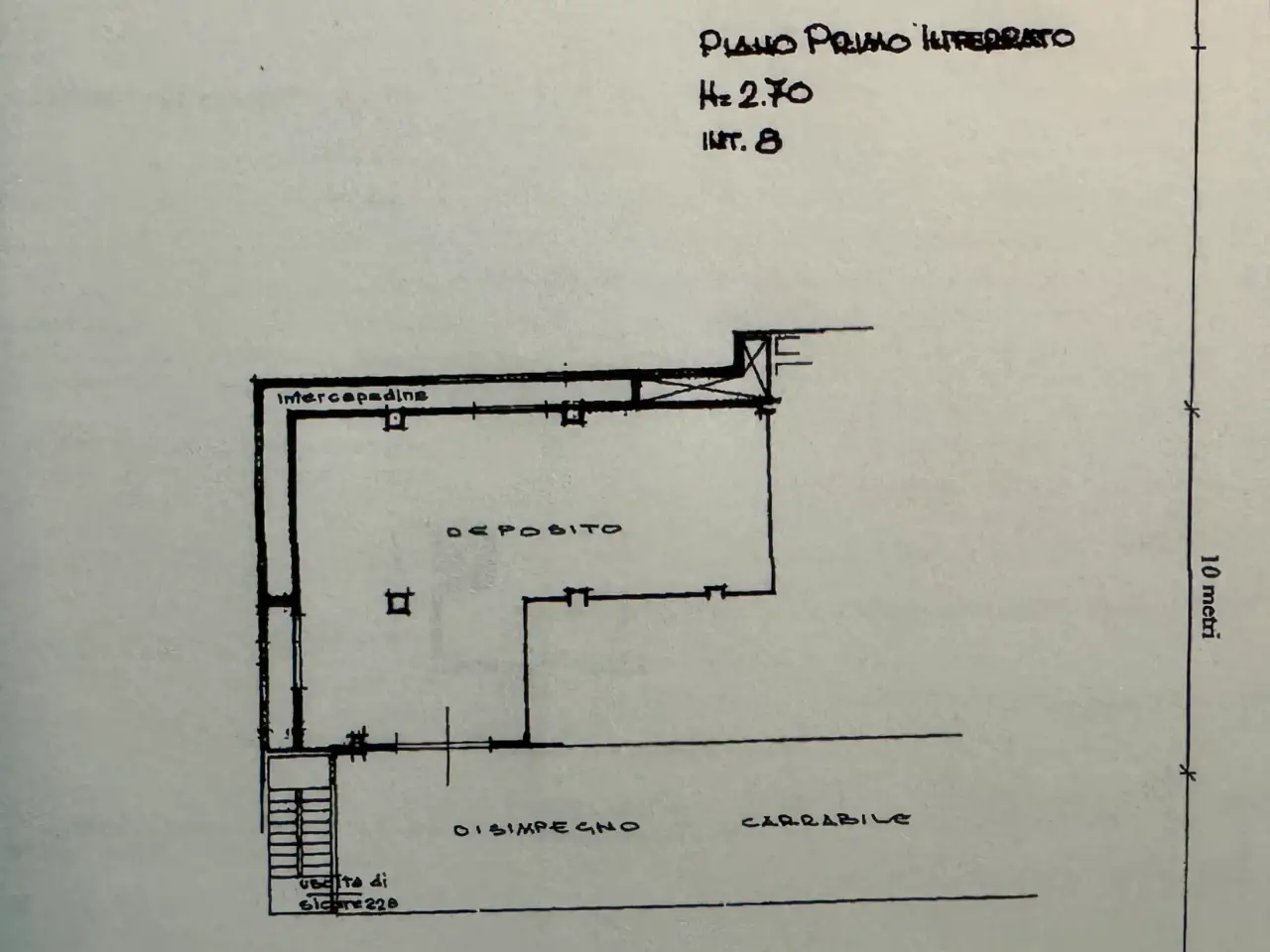 Deposito in Via San Marco, Monopoli, {3} - Planimetria 1