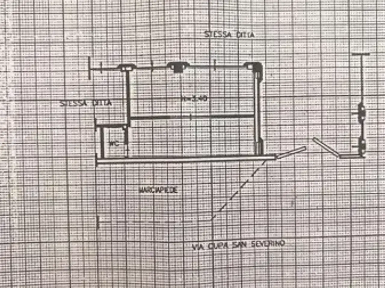 Negozio in Via della Stadera 137, Napoli, {3} - Planimetria 1