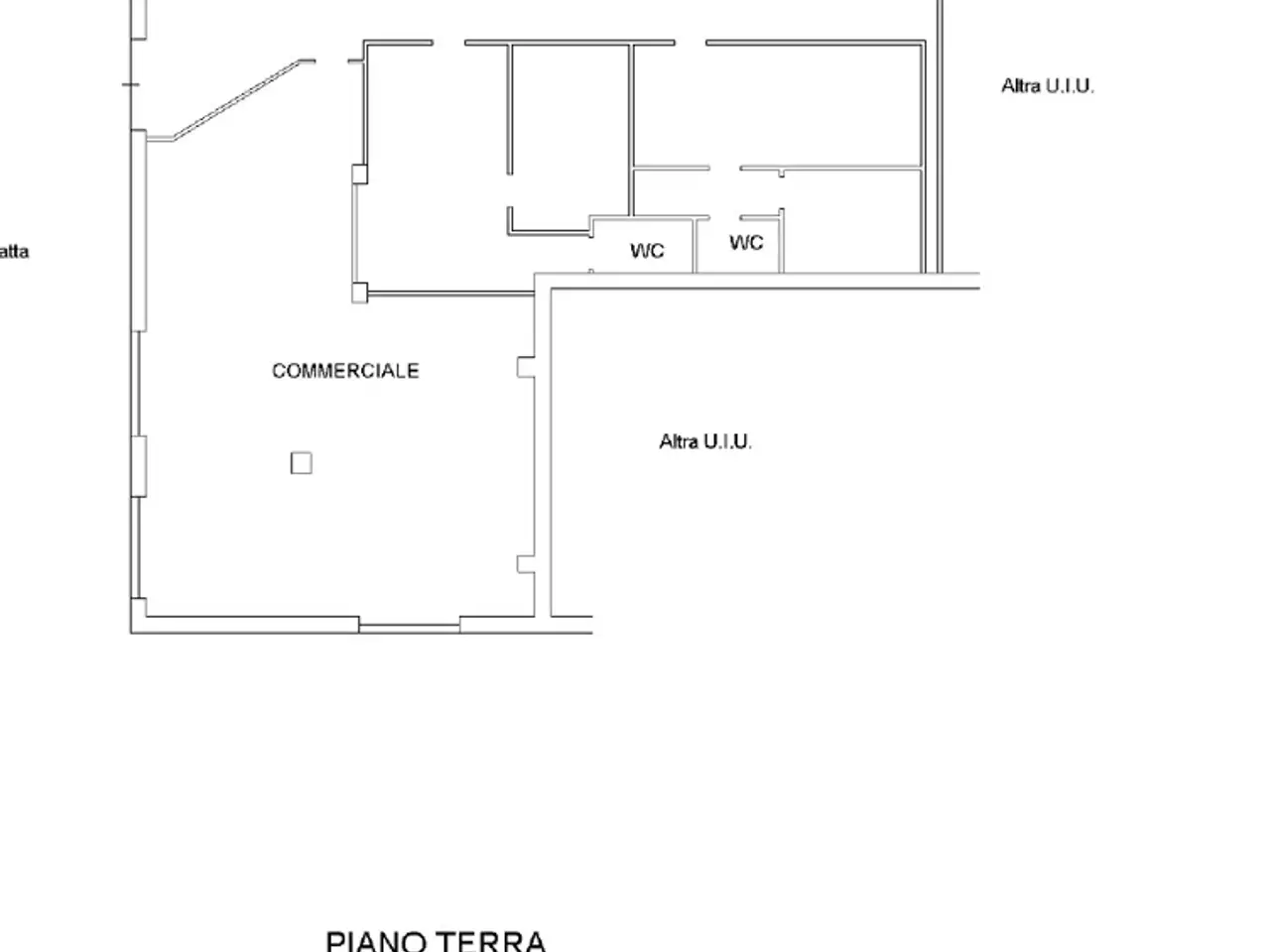 Negozio in Via Rio Fratta  18, Civita Castellana, {3} - Planimetria 1