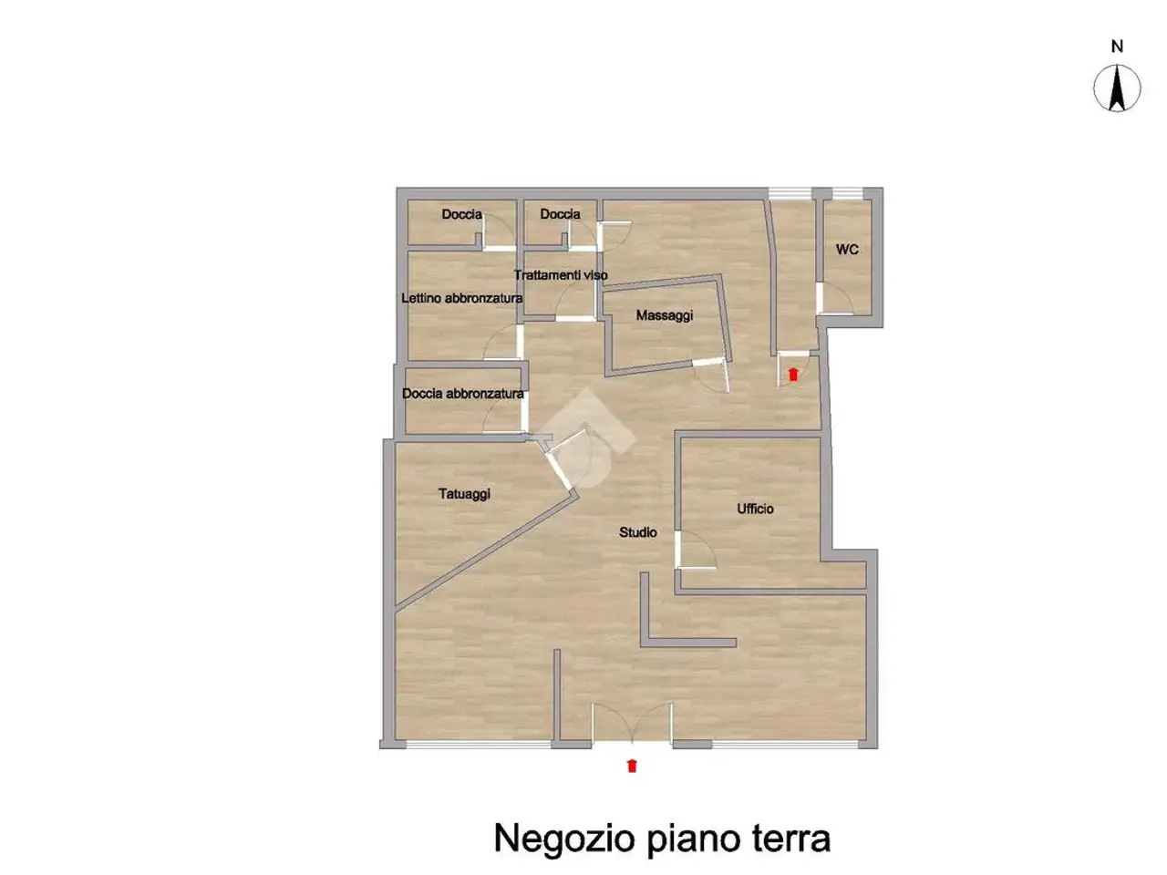 Negozio in Via Brigata Regina 17, Verona, {3} - Planimetria 1