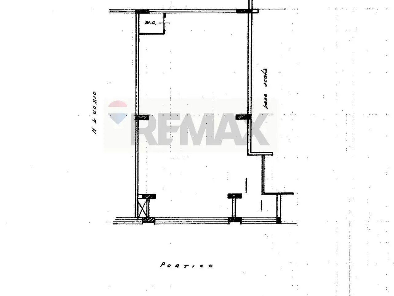 Negozio in Via Varrone 23, Pomezia, {3} - Planimetria 1