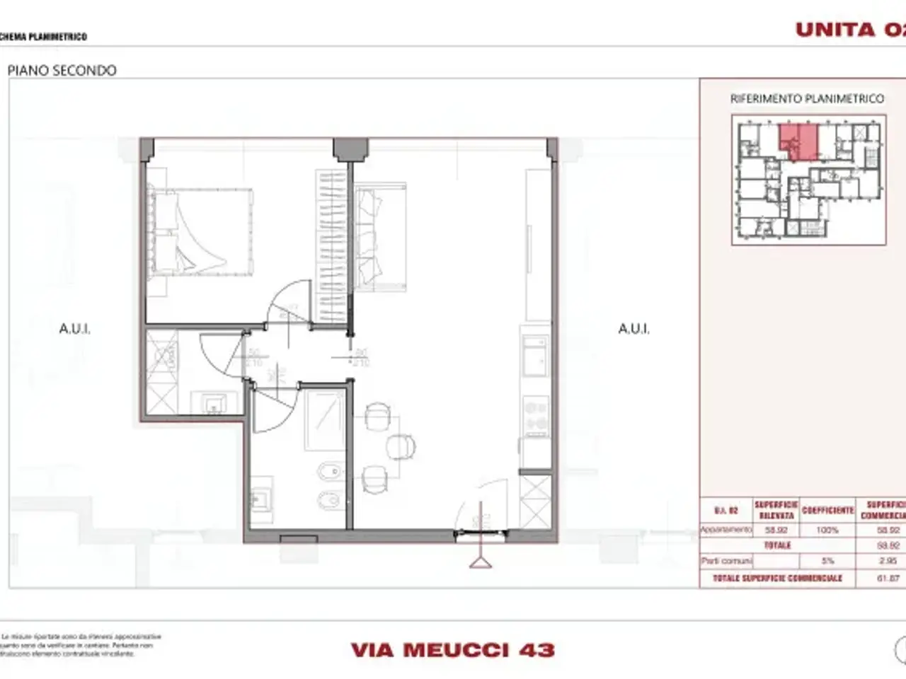 Negozio in Via Antonio Meucci 43, Milano, {3} - Planimetria 1
