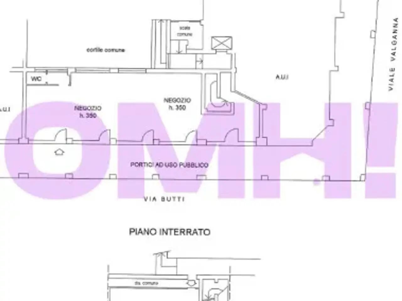 Negozio in Via Enrico Butti 4, Varese, {3} - Planimetria 1