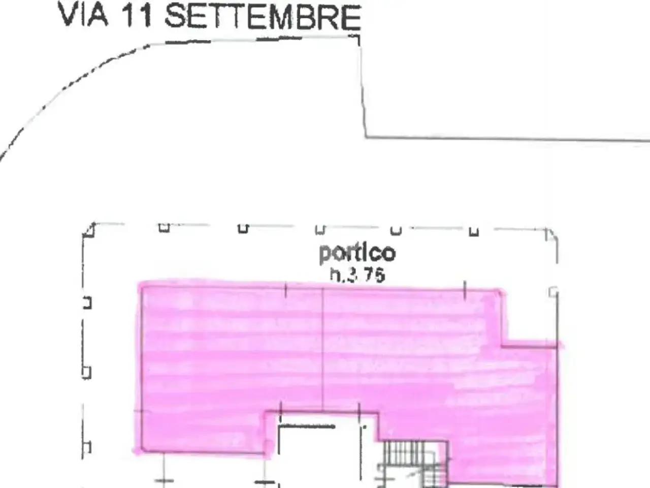 Negozio in Via 11 Settembre 14, Longiano, {3} - Planimetria 1