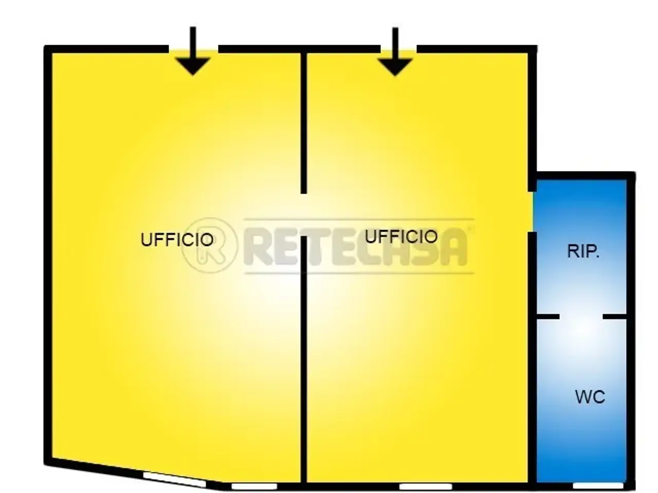 Ufficio in vendita, Valdagno - Planimetria 1
