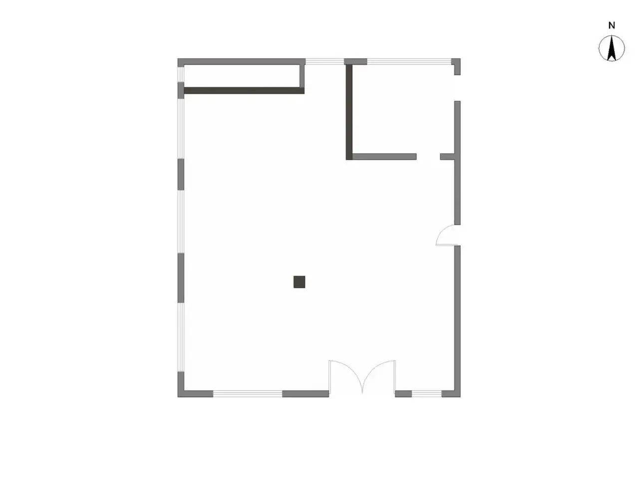 Negozio in Via Tomasina, Guidizzolo, {3} - Planimetria 1