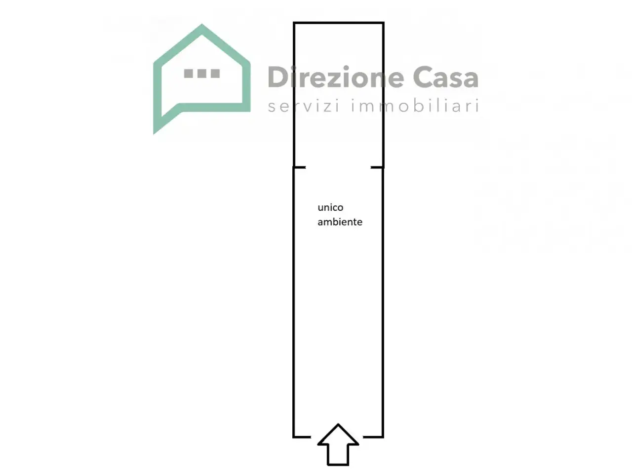 Negozio in Calata Capodichino, Napoli, {3} - Planimetria 1