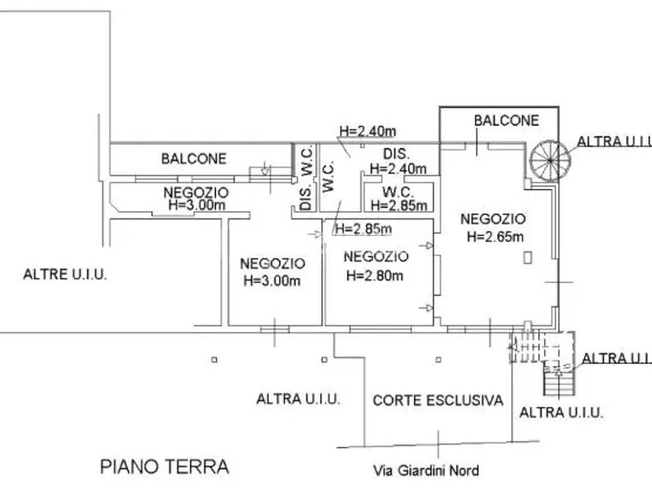 Negozio in , Serramazzoni, {3} - Planimetria 1