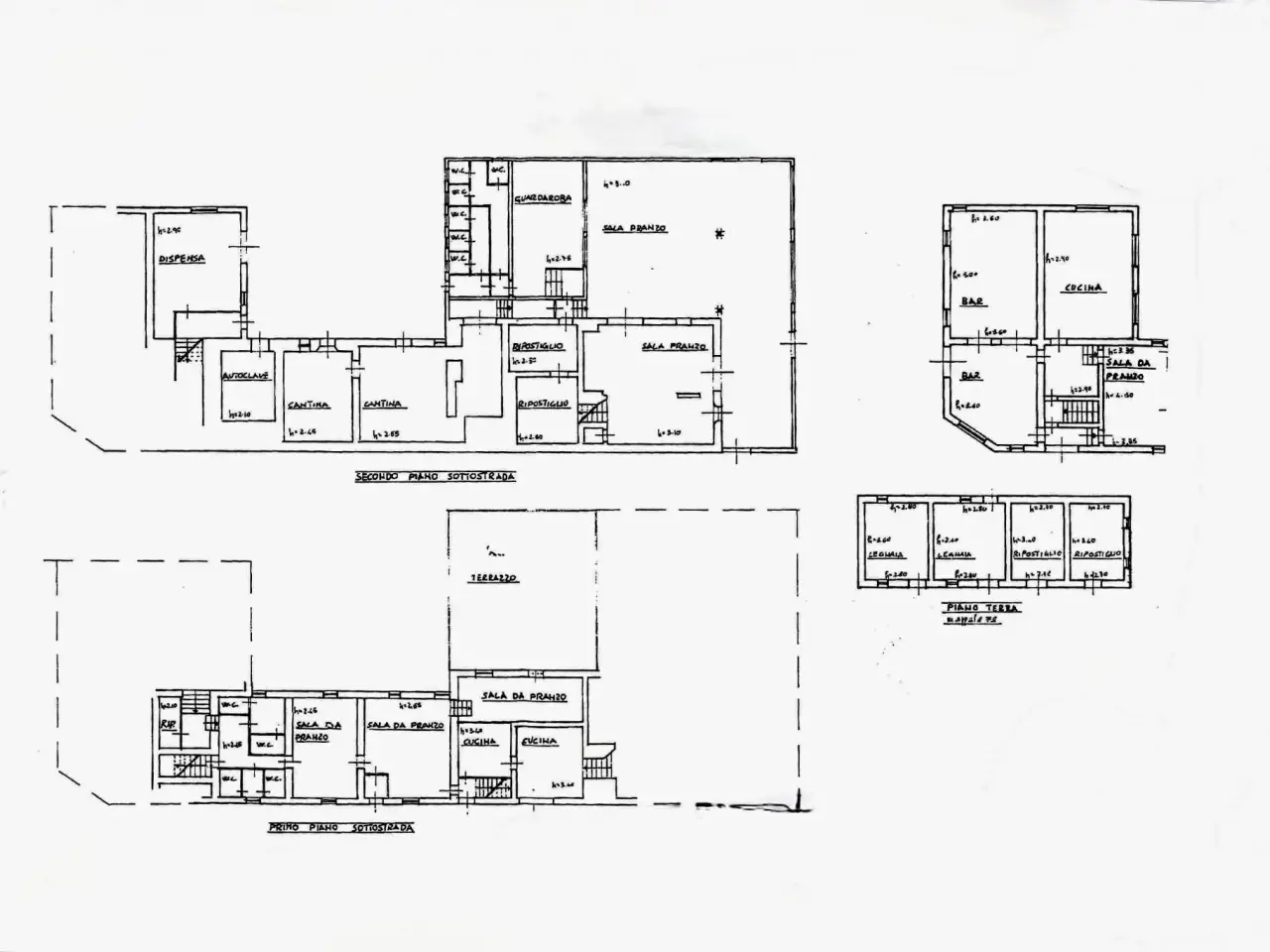 Negozio in Via Niegola, Sassoferrato, {3} - Planimetria 1