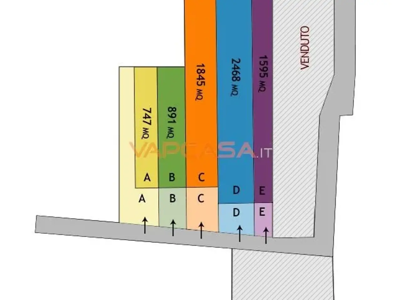 Capannone in Via Ponticello, Martinengo, {3} - Planimetria 1