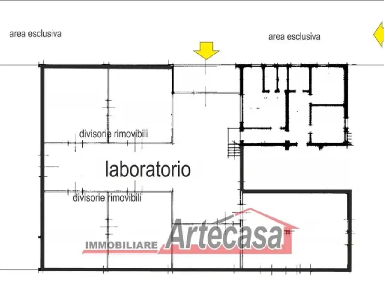 Capannone in Via Cornelio Bentivoglio, Reggio Emilia, {3} - Planimetria 1
