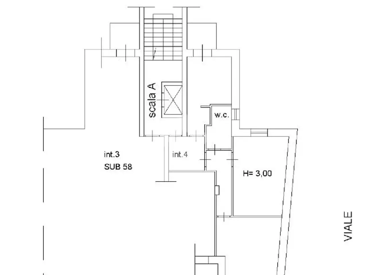 Ufficio in Via Reggia di Portici 69, Napoli, {3} - Planimetria 1