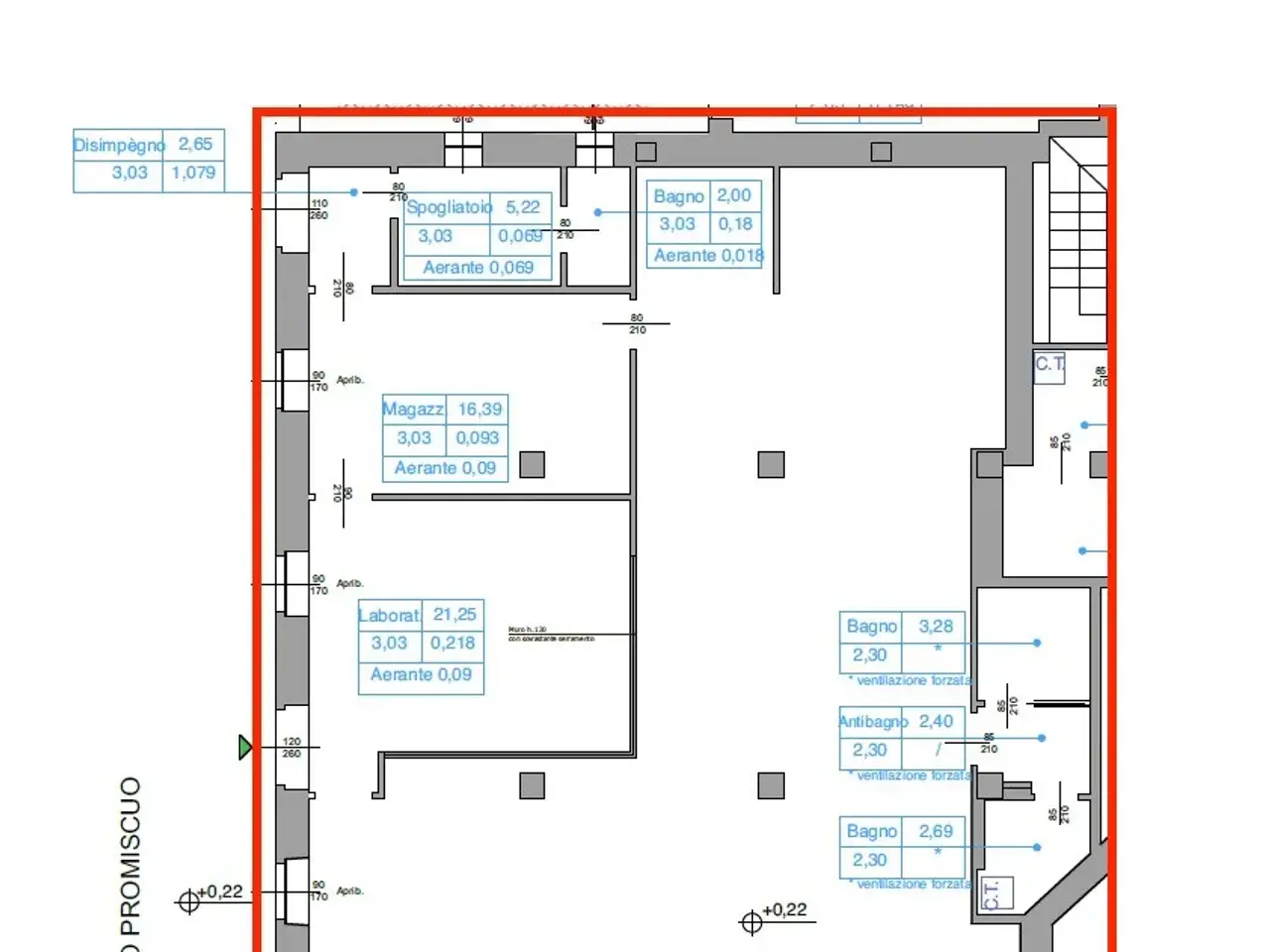 Negozio in Corso Giuseppe Garibaldi 203, Thiene, {3} - Planimetria 1