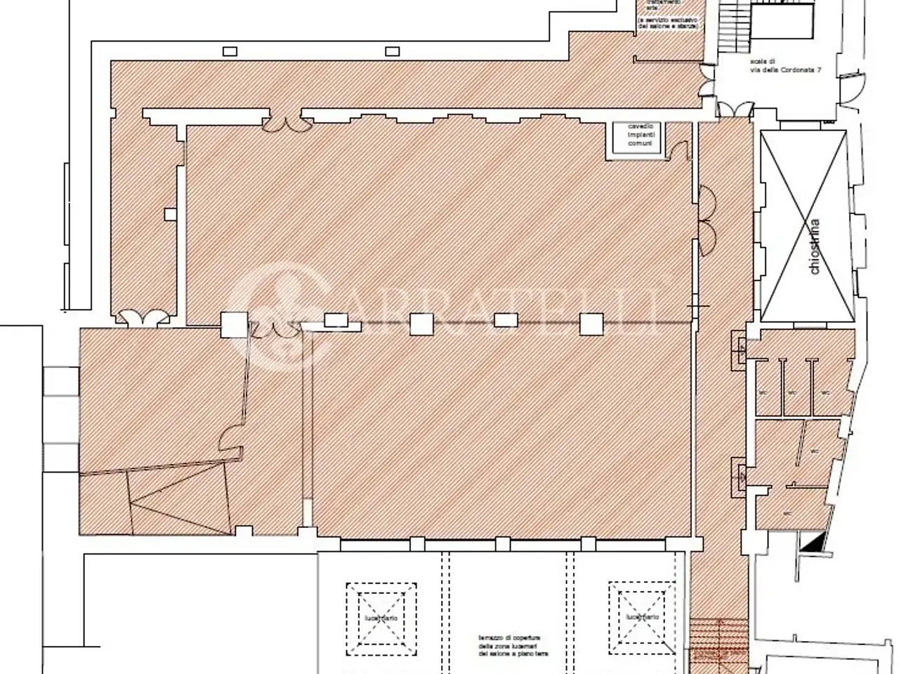 Ufficio in Via Panisperna, Roma, {3} - Planimetria 1