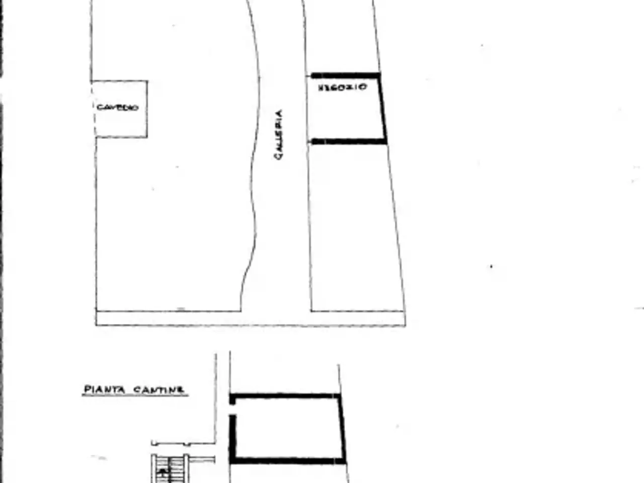 Negozio in Via Sant'Antonino, Piacenza, {3} - Planimetria 1