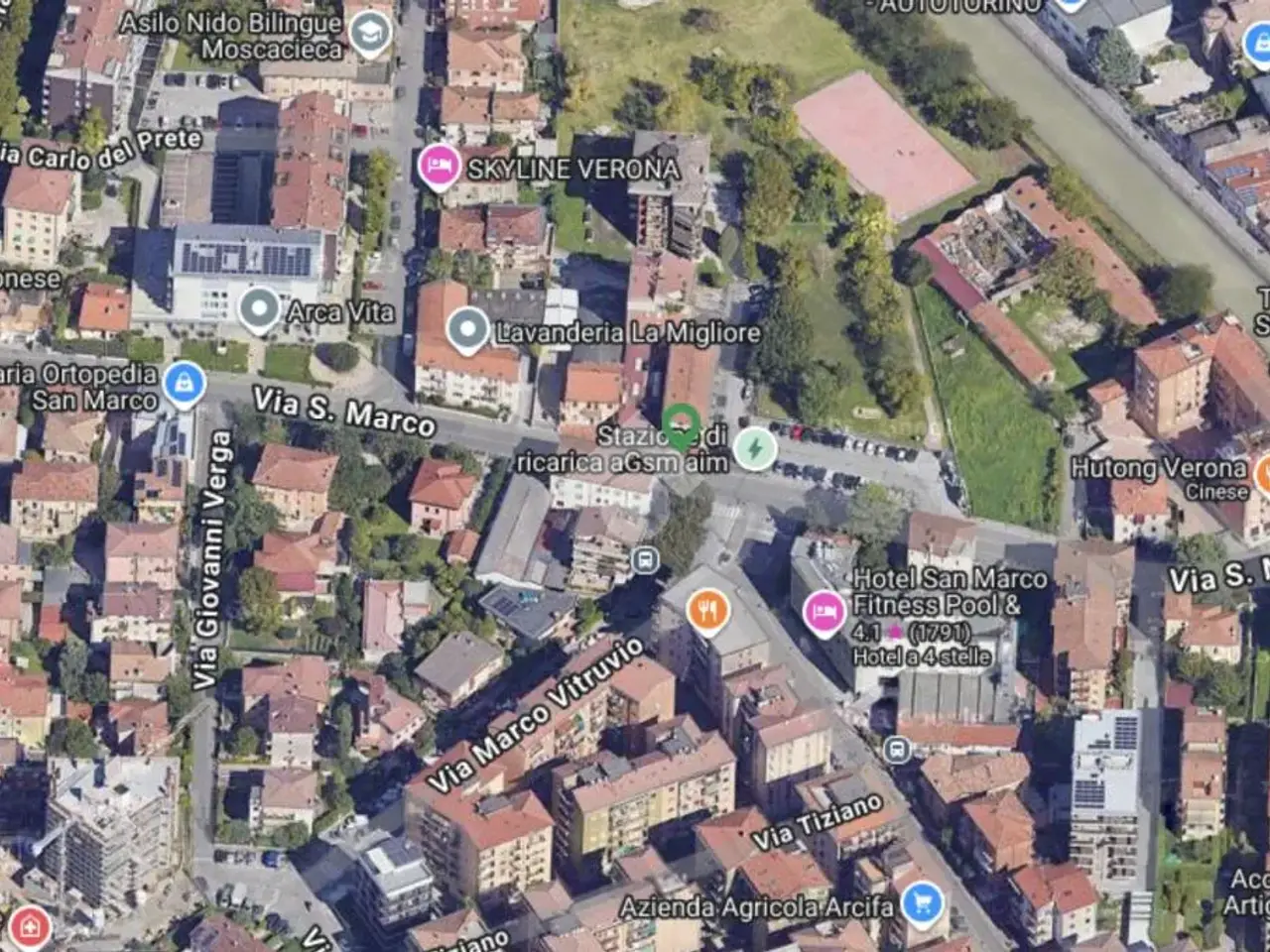 Magazzino in Via S. Marco 34, Verona, {3} - Planimetria 1