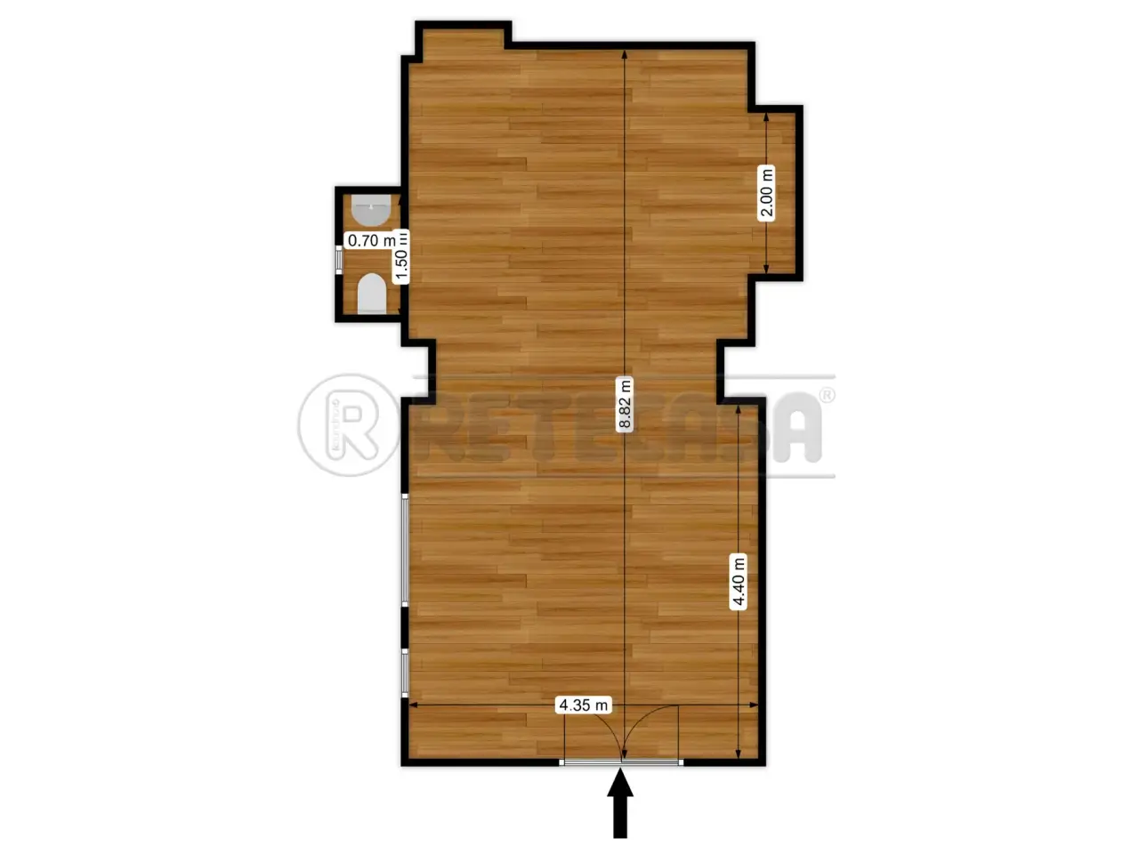 Palazzina commerciale in Via San Lorenzo  29, Bisceglie, {3} - Planimetria 1