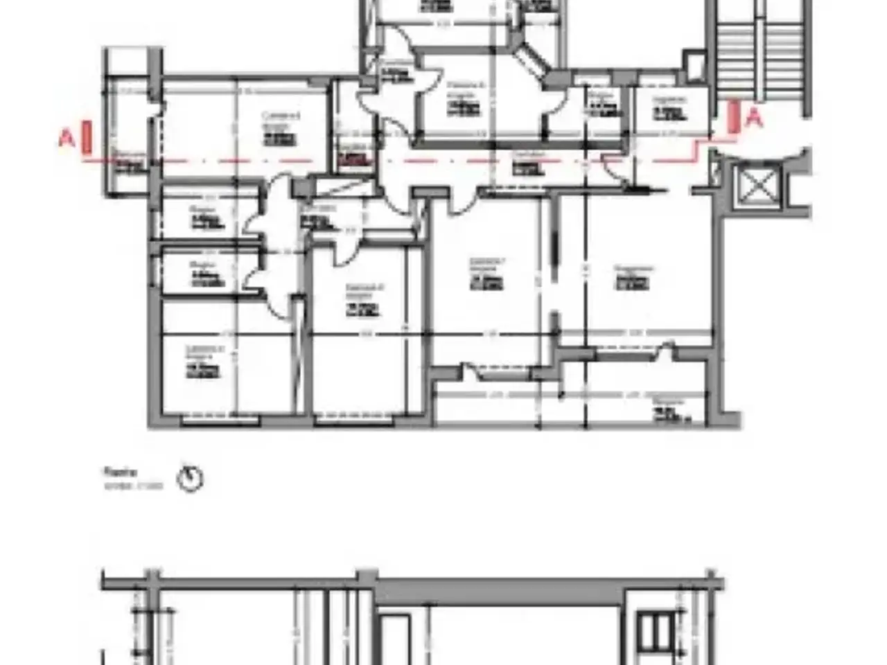 Bed & Breakfast in Via Gregorio VII 172, Roma, {3} - Planimetria 1