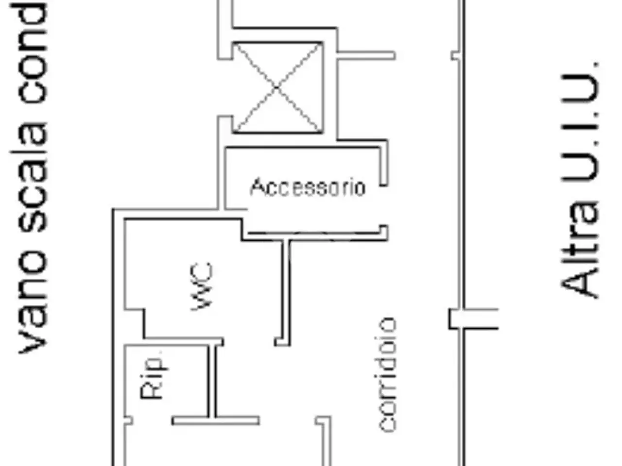 Ufficio in Via Emilio Boni 9, Prato, {3} - Planimetria 1