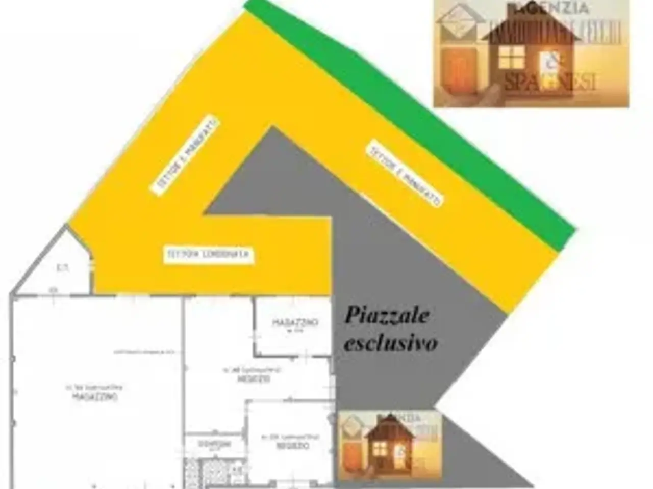 Magazzino in Via Carraia, Campi Bisenzio, {3} - Planimetria 1