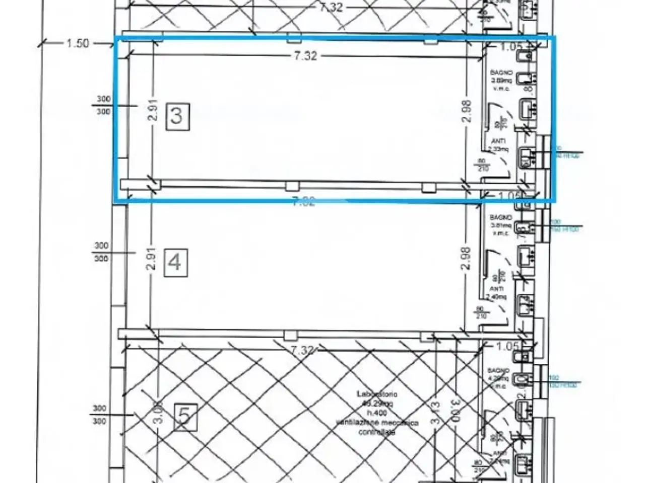 Capannone in Via Giuseppe Garibaldi 35, Rezzato, {3} - Planimetria 1