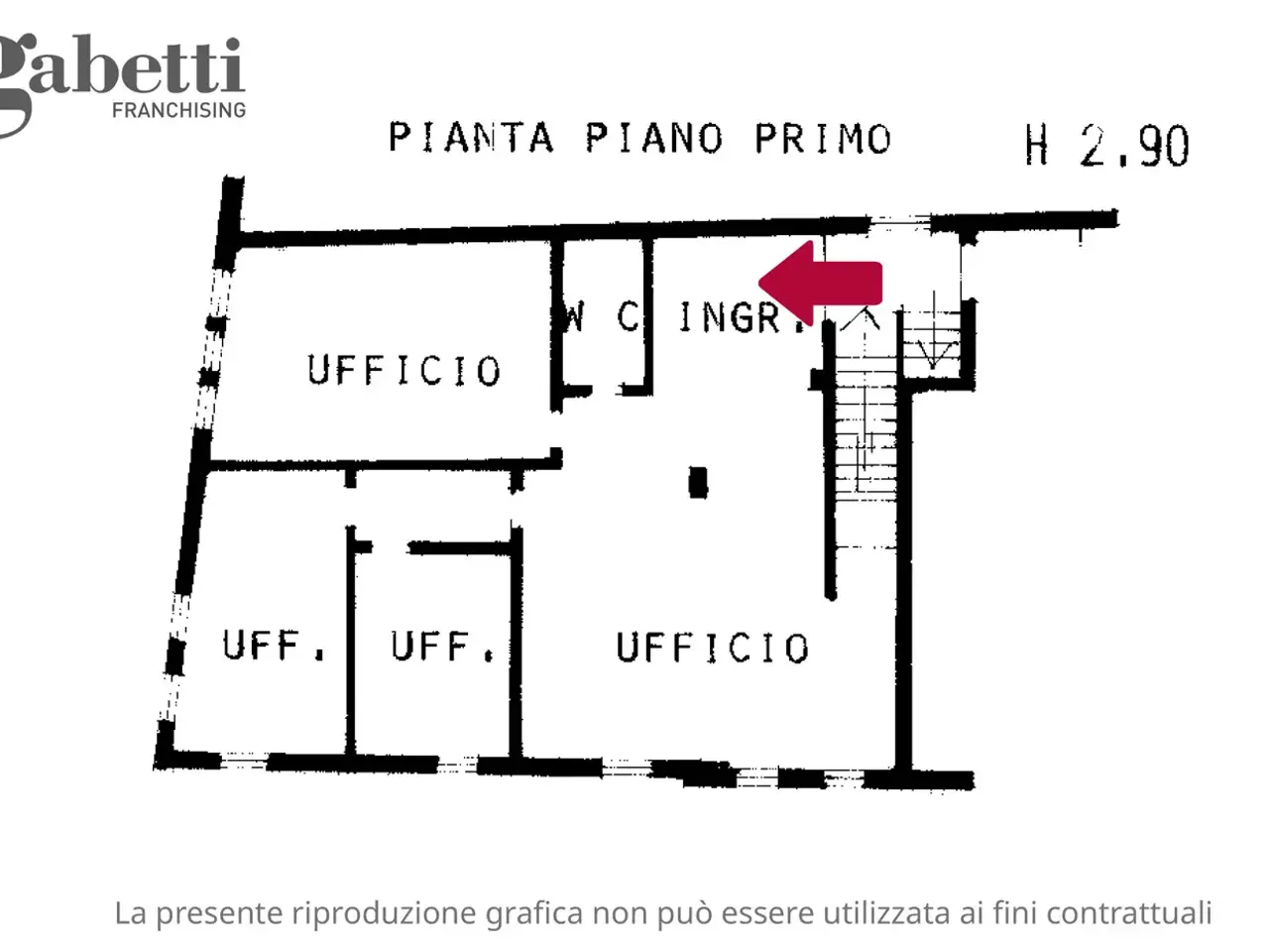 Ufficio in Via Bon 13, Portogruaro, {3} - Planimetria 1