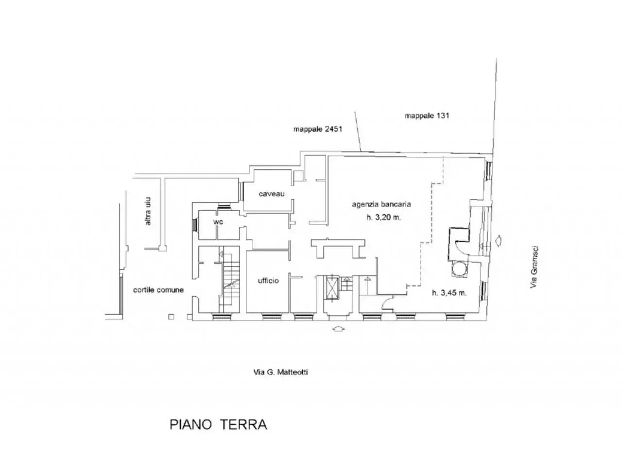 Negozio in Via Antonio Gramsci, 27024 Cilavegna Pv, Italia, Cilavegna, {3} - Planimetria 1